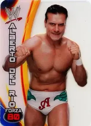 2014 Edibas WWE Lamincards #2 - Alberto Del Rio