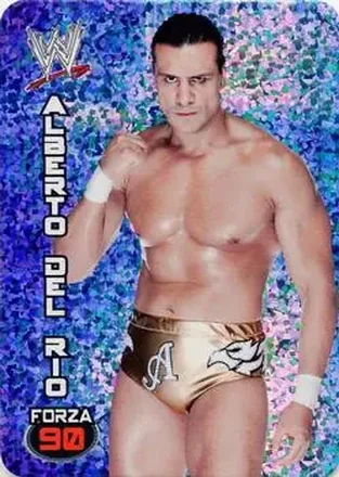2014 Edibas WWE Lamincards #3 - Alberto Del Rio
