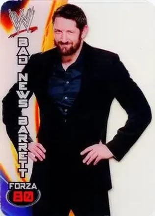 2014 Edibas WWE Lamincards #5 - Bad News Barrett