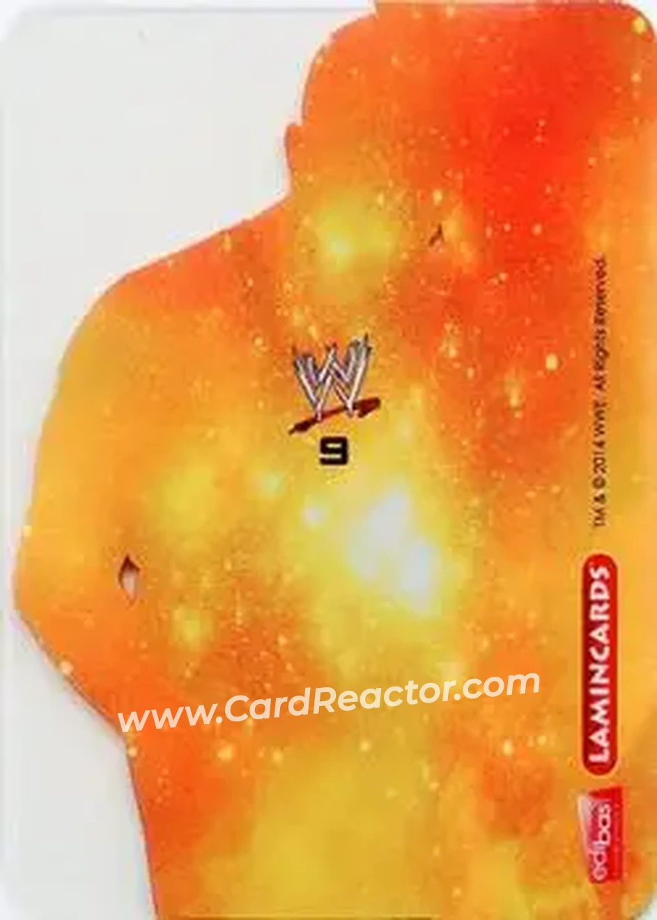 2014 Edibas WWE Lamincards #9 - Big Show - Back