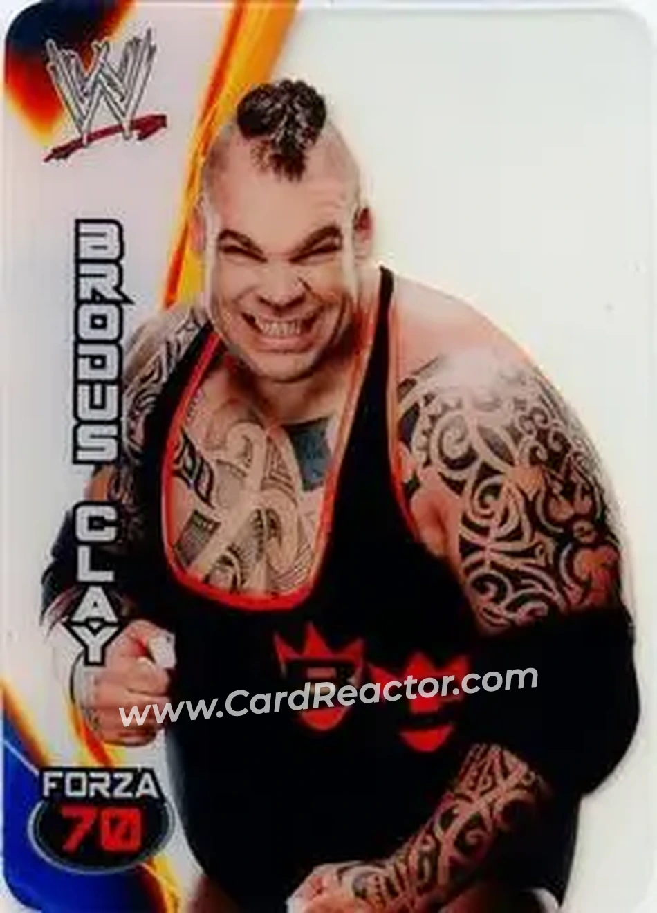 2014 Edibas WWE Lamincards #13 - Brodus Clay