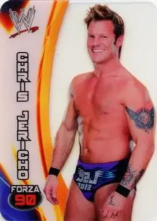 2014 Edibas WWE Lamincards #16 - Chris Jericho