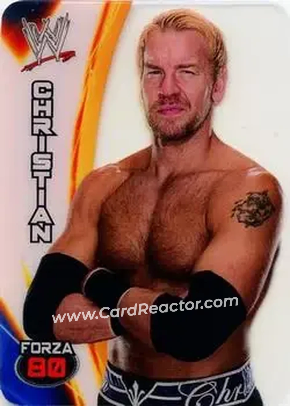 2014 Edibas WWE Lamincards #17 - Christian Cage - Front