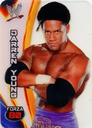 2014 Edibas WWE Lamincards #22 Darren Young