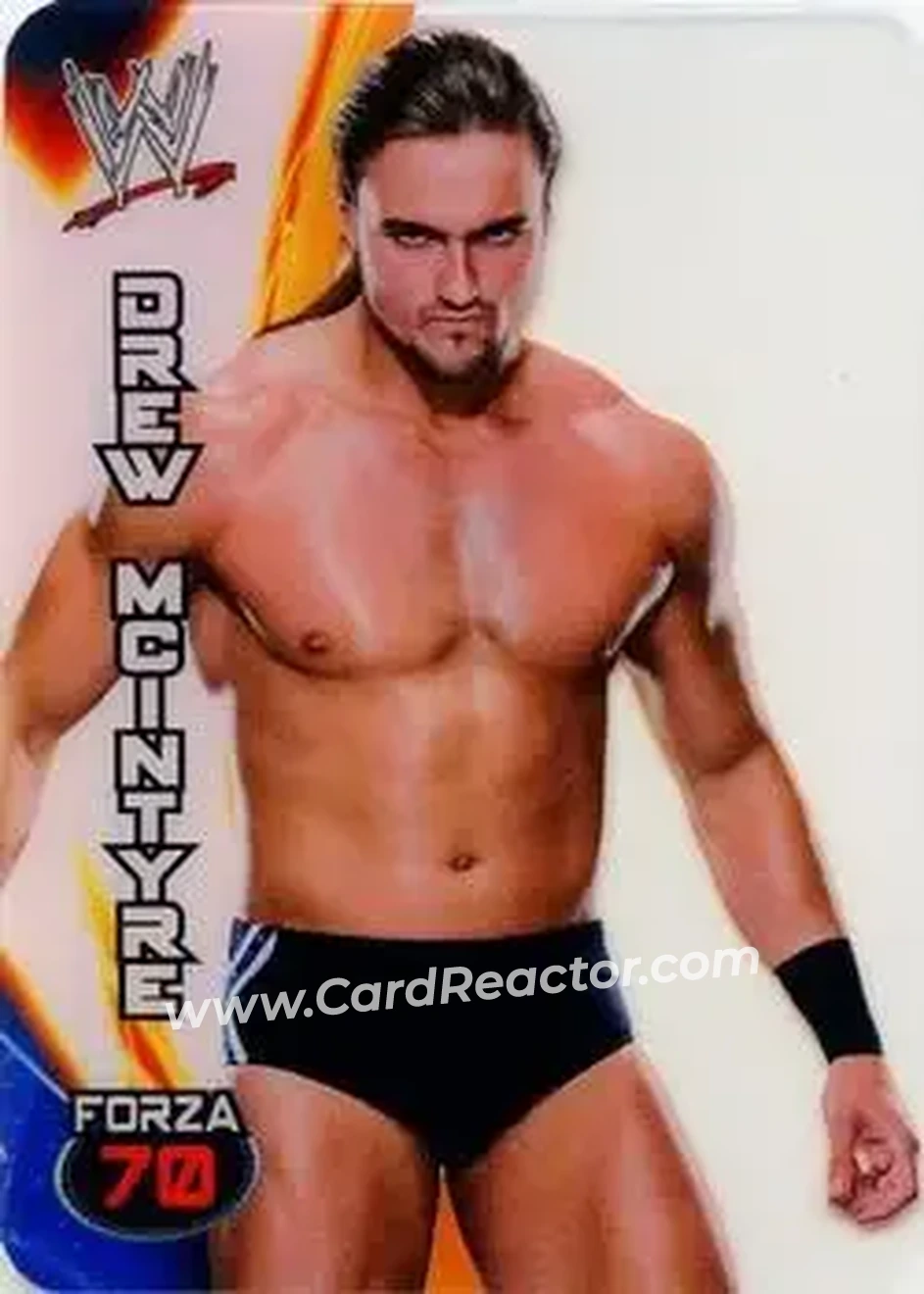 2014 Edibas WWE Lamincards #25 - Drew McIntyre - Front