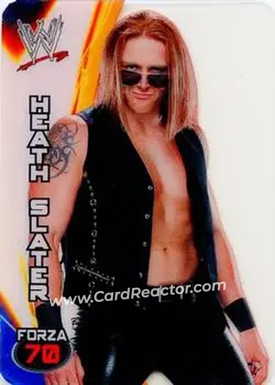 2014 Edibas WWE Lamincards #26 - Heath - Front