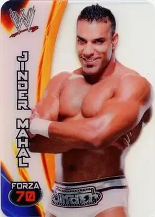 2014 Edibas WWE Lamincards #29 - Jinder Mahal