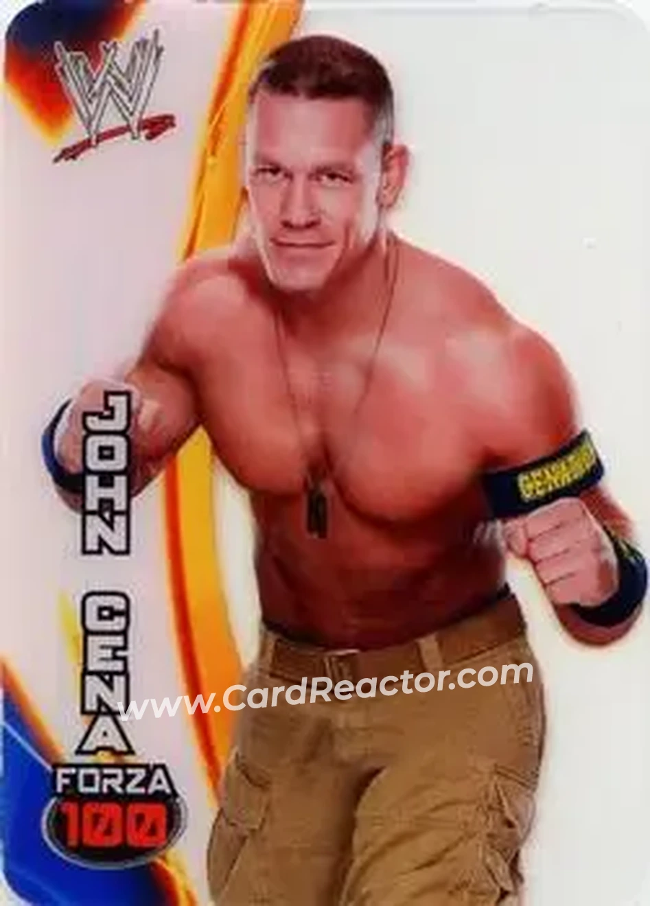 2014 Edibas WWE Lamincards #30 - John Cena - Front