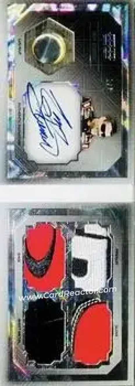 2014 Press Pass Five Star - Classic Compilation Autographs Melting Five Swatch #CC-TS - Tony Stewart - Stewart-Haas Racing - Front
