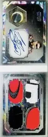 2014 Press Pass Five Star - Classic Compilation Autographs Melting Five Swatch #CC-TS - Tony Stewart - Stewart-Haas Racing