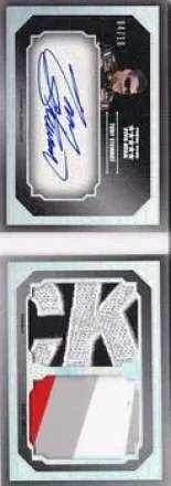 2014 Press Pass Five Star - Classic Compilation Autographs Holofoil Dual Swatch #CC2-TS - Tony Stewart - Stewart-Haas Racing