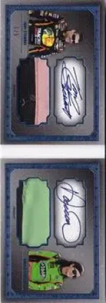 2014 Press Pass Five Star #CC-SHR Classic Compilations Combo Autographs Blue Stewart Haas Racing