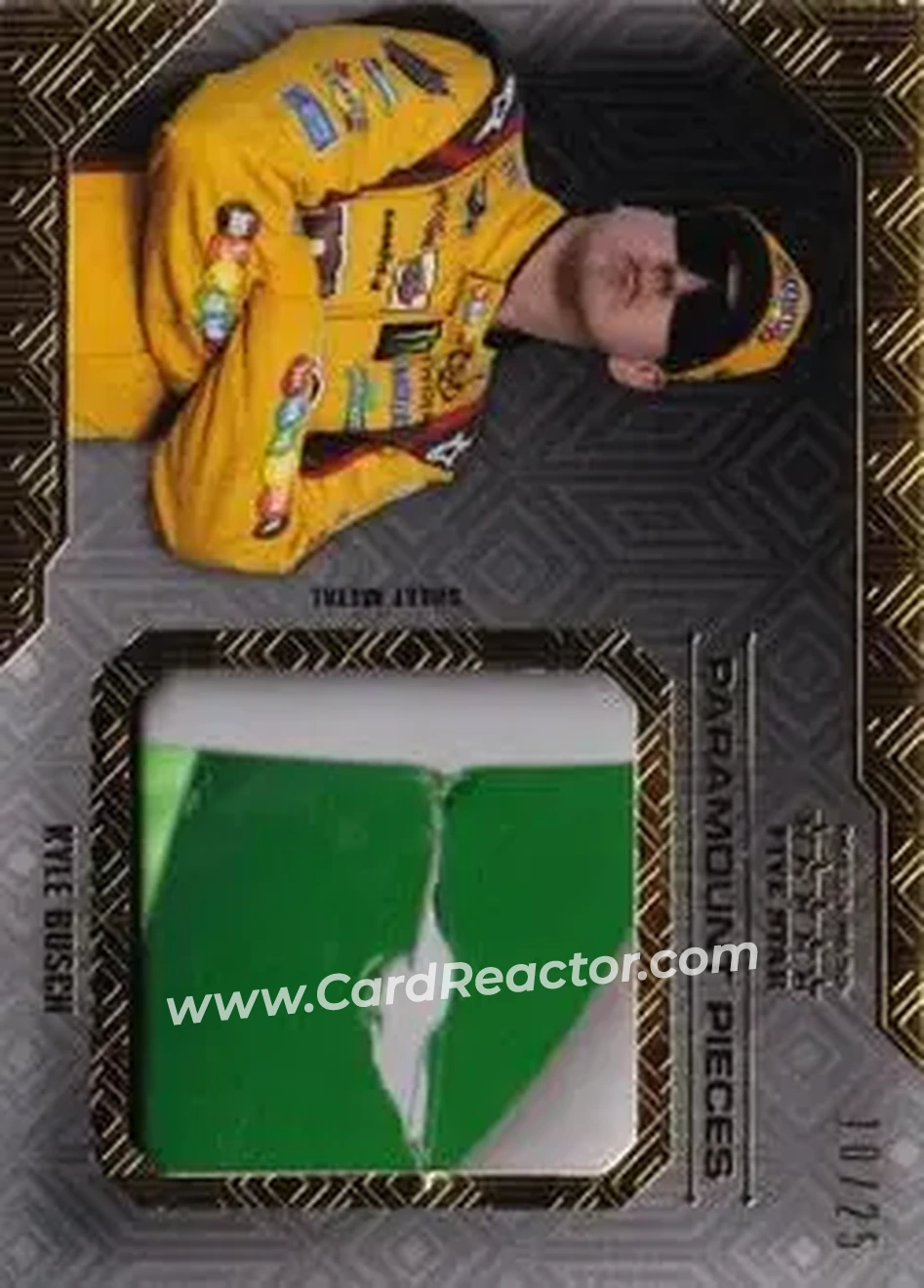 2014 Press Pass Five Star - Paramount Pieces Gold #PP-KYB - Kyle Busch - Joe Gibbs Racing - Front