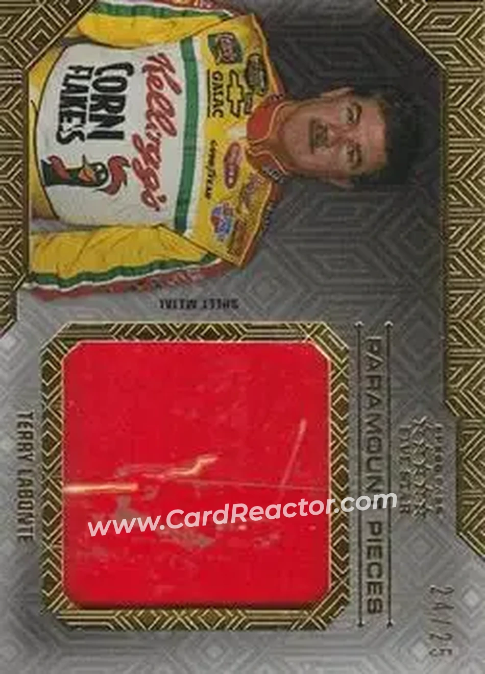 2014 Press Pass Five Star - Paramount Pieces Gold #PP-TL - Terry Labonte - Hendrick Motorsports - Front 2014 Press Pass Five Star - Paramount Pieces Gold #PP-TL - Terry Labonte - Hendrick Motorsports - Front