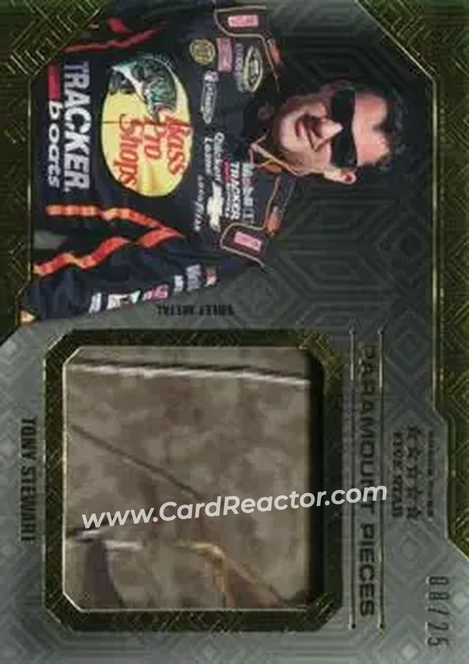 2014 Press Pass Five Star - Paramount Pieces Gold #PP-TS - Tony Stewart - Stewart-Haas Racing - Front