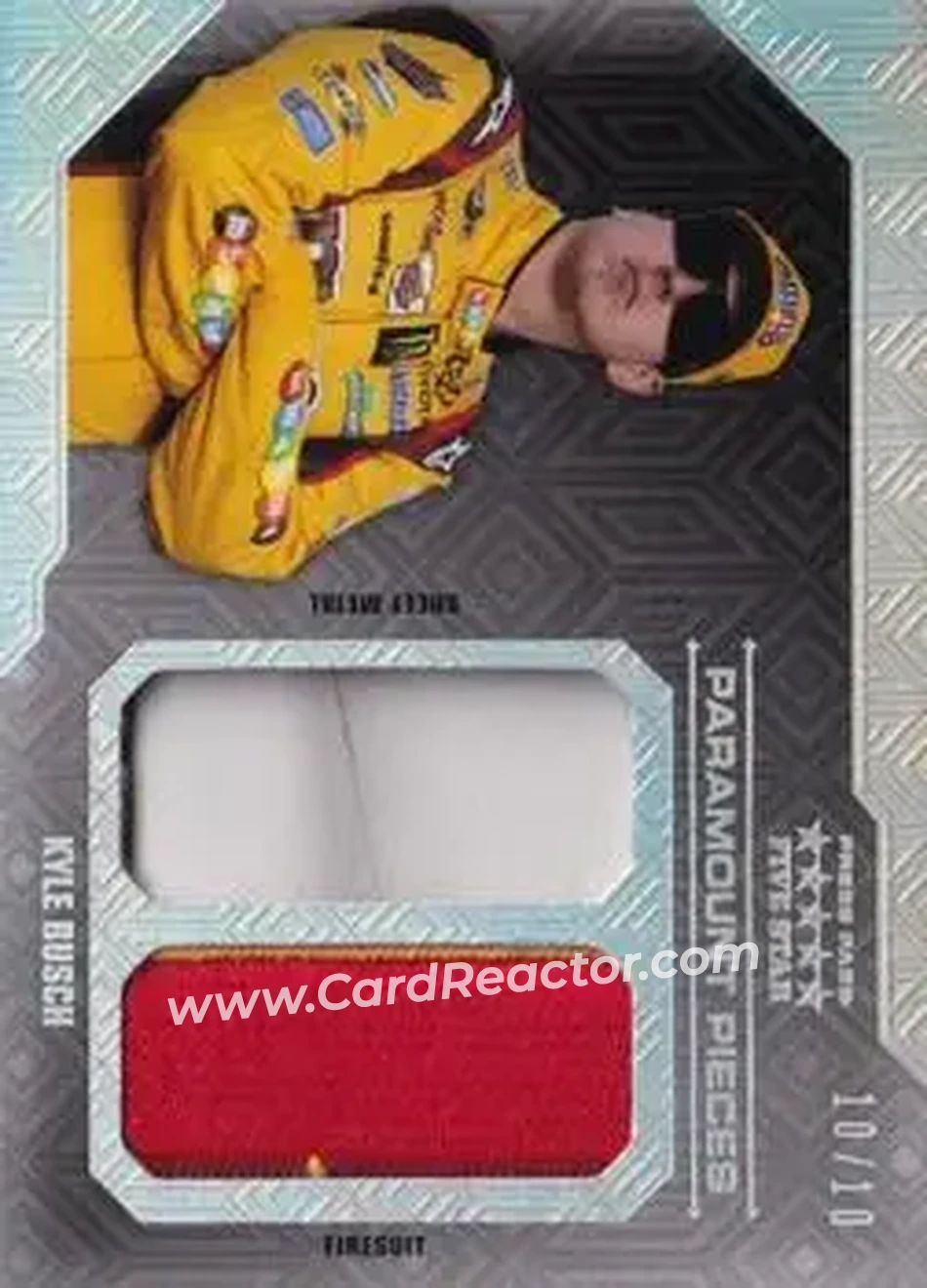 2014 Press Pass Five Star - Paramount Pieces Holofoil #PP-KYB - Kyle Busch - Joe Gibbs Racing - Front