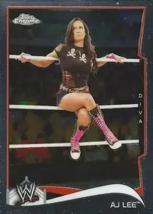 2014 Topps Chrome WWE #1 - AJ Lee