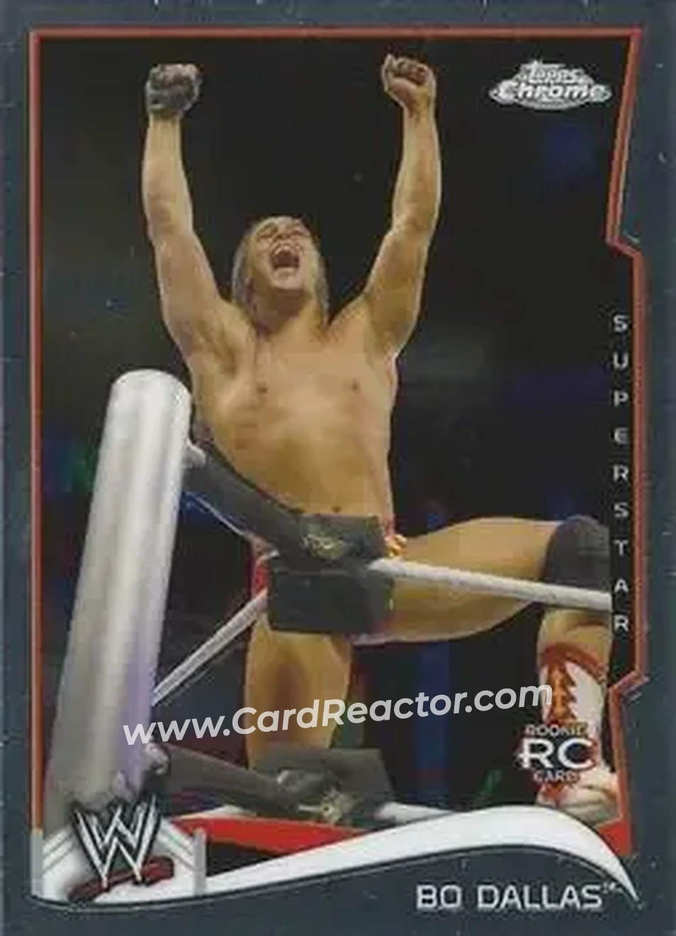 2014 Topps Chrome WWE #4 - Uncle Howdy - Front