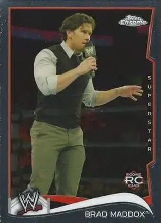 2014 Topps Chrome WWE #5 - Brad Maddox
