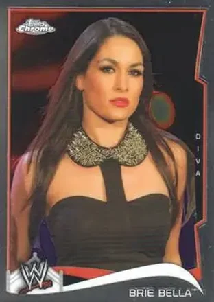 2014 Topps Chrome WWE #7 - Brie Bella