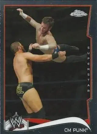 2014 Topps Chrome WWE #12 - CM Punk