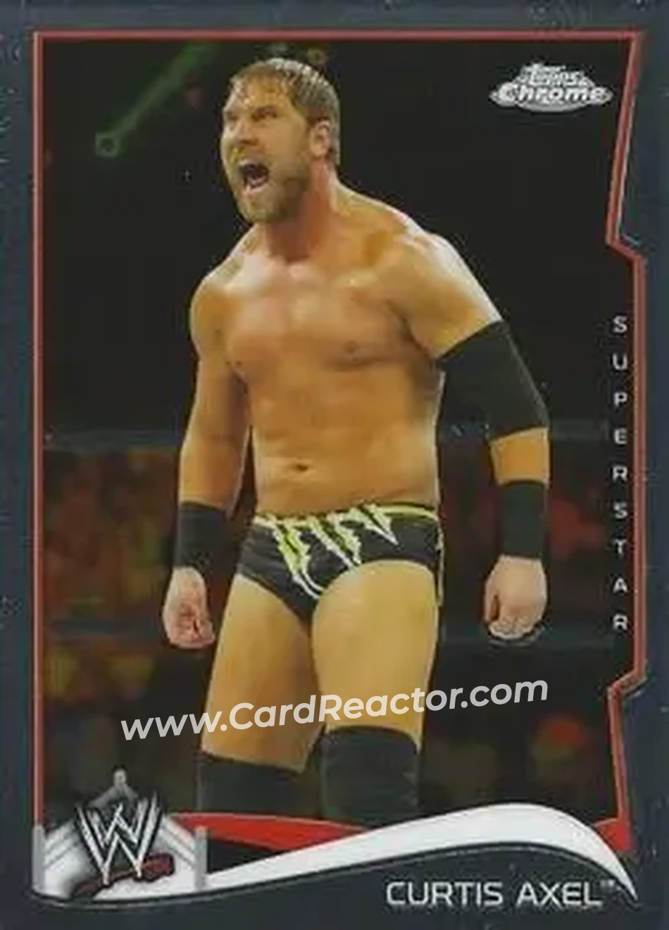 2014 Topps Chrome WWE #13 - Curtis Axel - Front