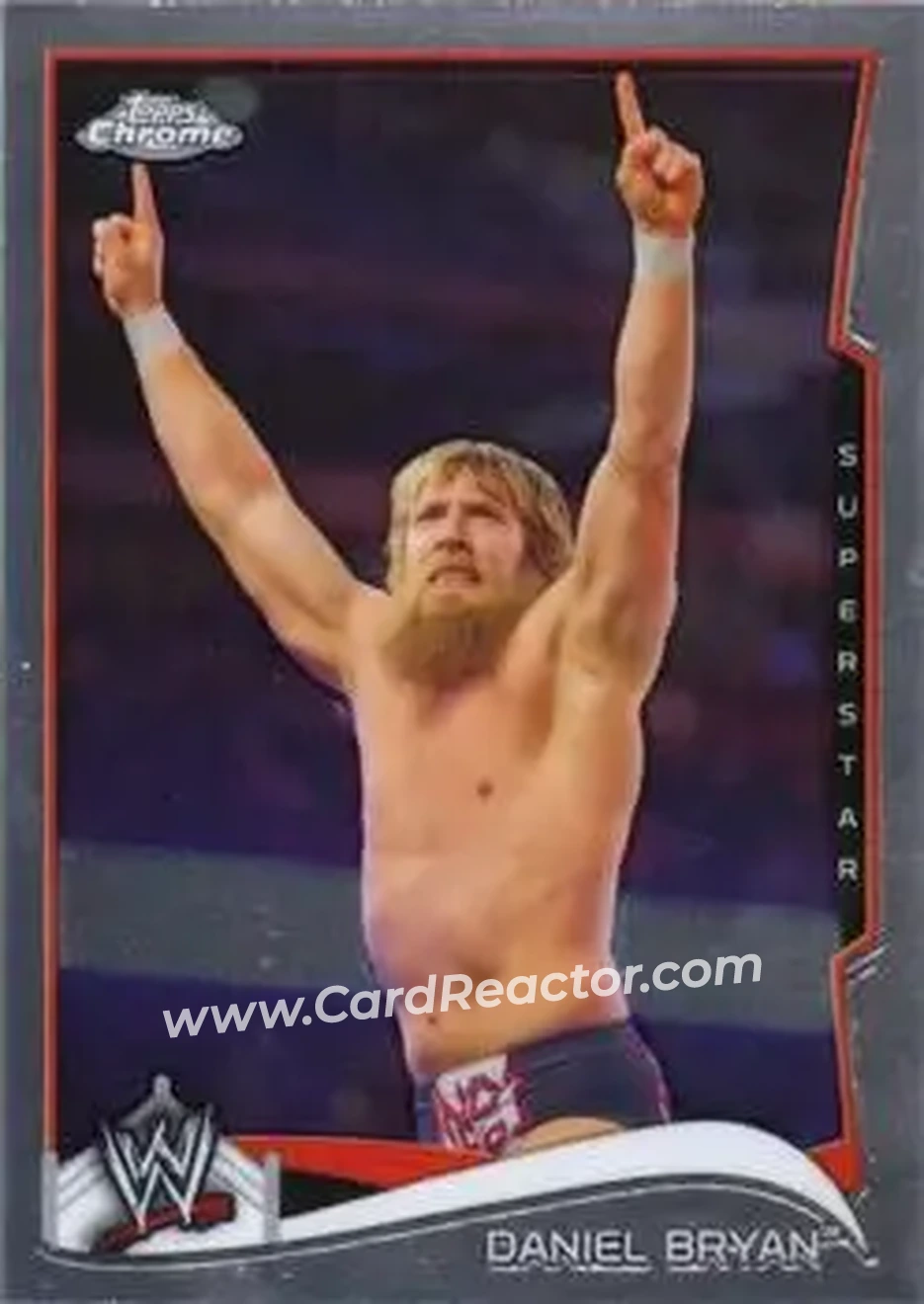 2014 Topps Chrome WWE #14 - Bryan Danielson - Front
