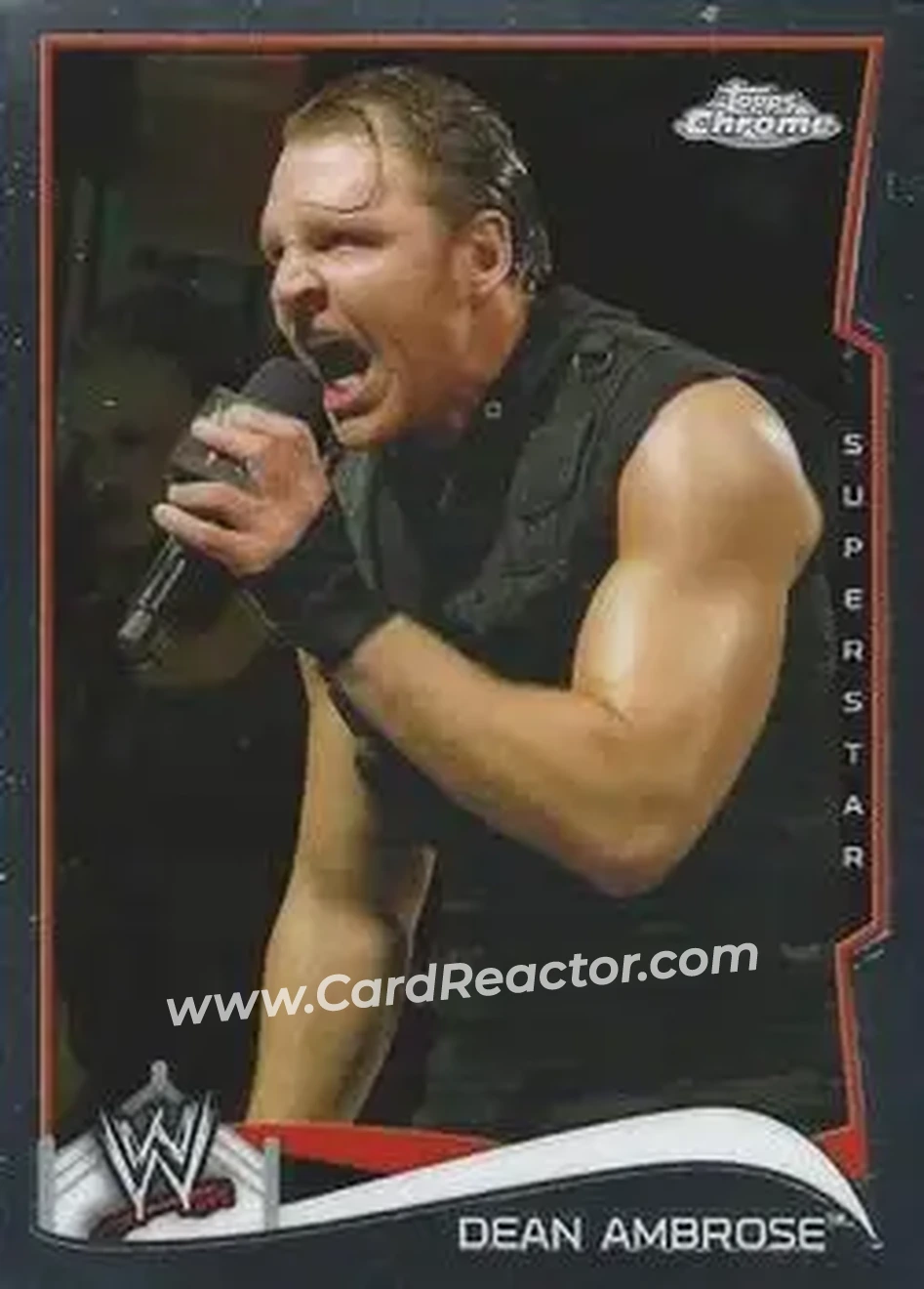 2014 Topps Chrome WWE #16 - Jon Moxley - Front