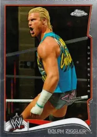 2014 Topps Chrome WWE #18 - Dolph Ziggler