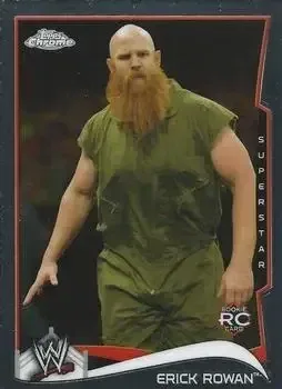 2014 Topps Chrome WWE feature card