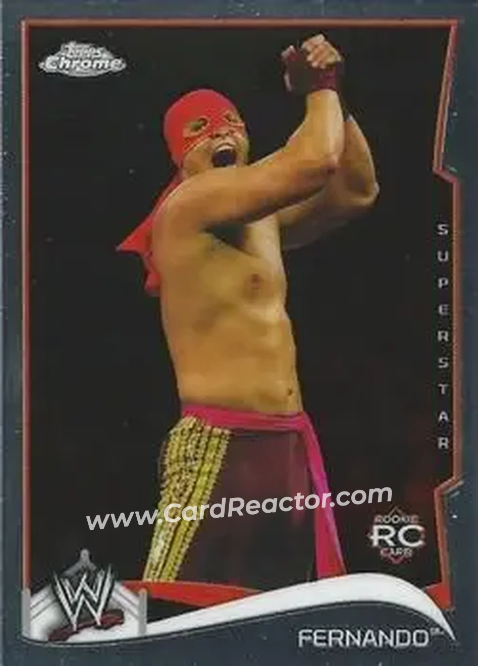 2014 Topps Chrome WWE #22 - Epico - Front