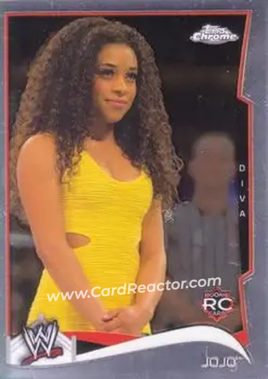 2014 Topps Chrome WWE #26 - Jojo - Front