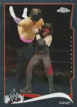 2014 Topps Chrome WWE feature card