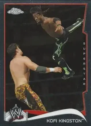 2014 Topps Chrome WWE #29 - Kofi Kingston