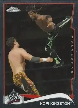 2014 Topps Chrome WWE feature card