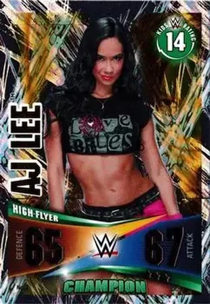 2014 Topps Slam Attax Rivals #1 - AJ Lee
