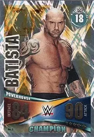 2014 Topps Slam Attax Rivals #3 - Batista
