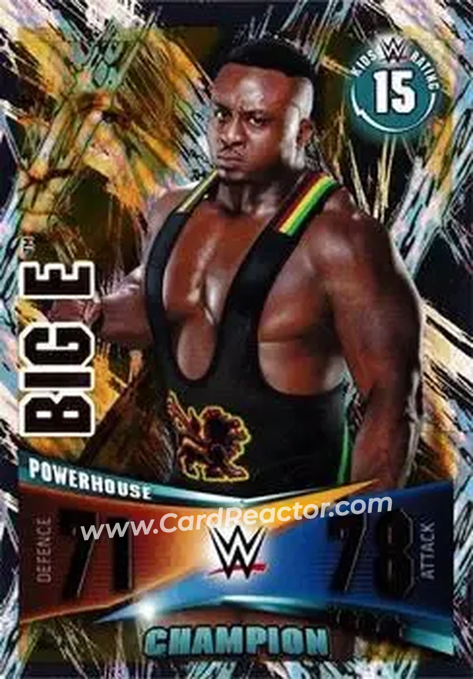 2014 Topps Slam Attax Rivals #4 - Big E - Front