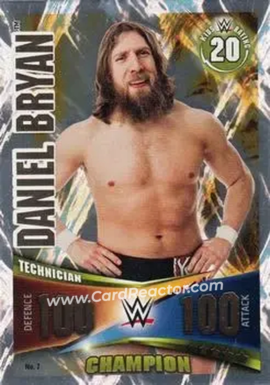 2014 Topps Slam Attax Rivals #7 - Bryan Danielson - Front