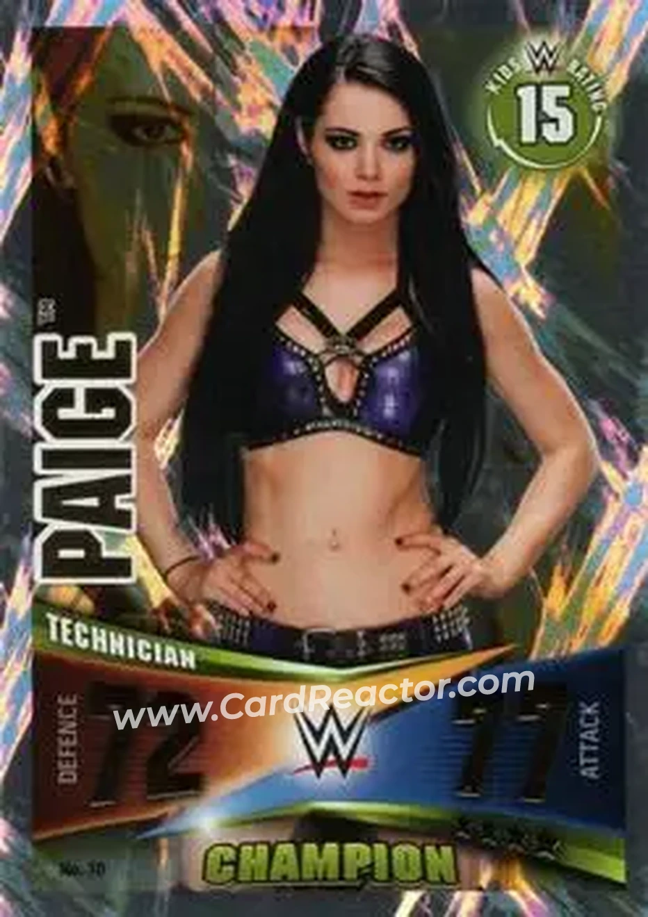 2014 Topps Slam Attax Rivals #10 - Saraya - Front