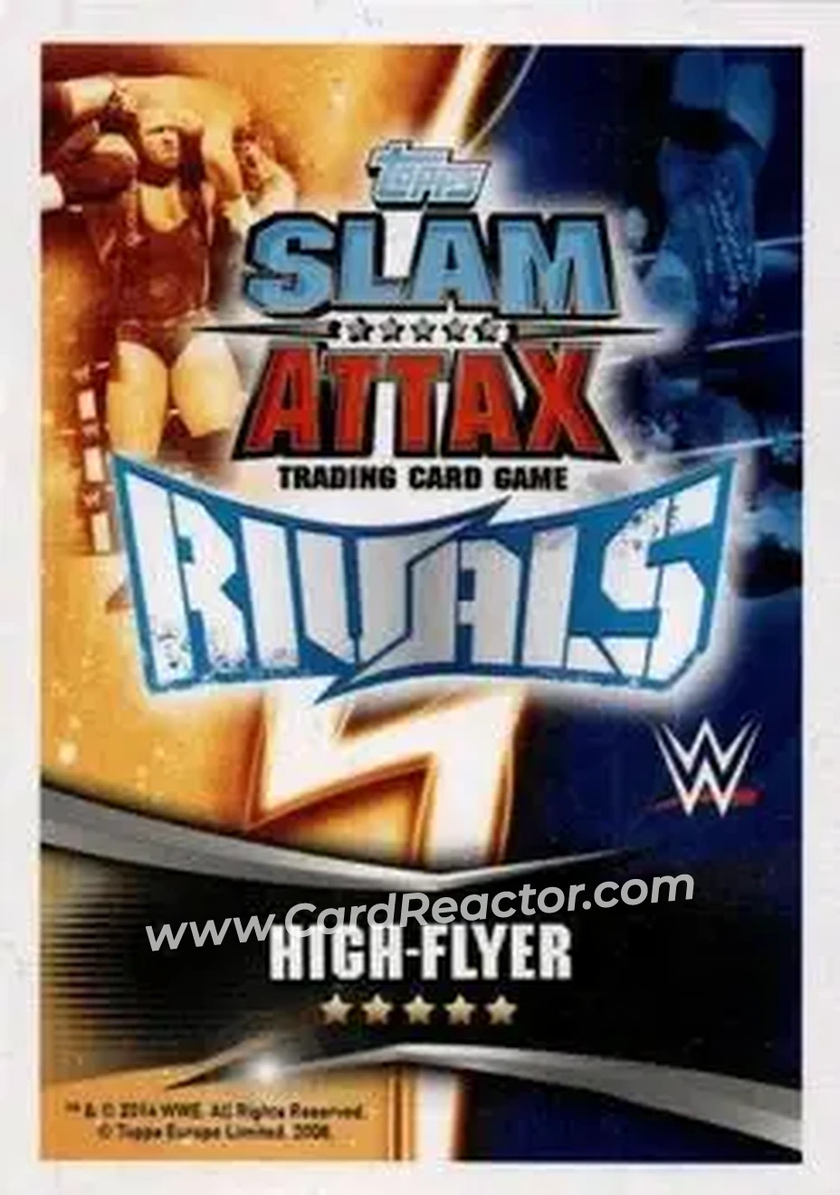 2014 Topps Slam Attax Rivals #14 - The Usos - Back