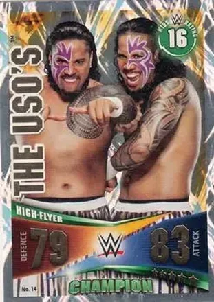 2014 Topps Slam Attax Rivals #14 The Usos