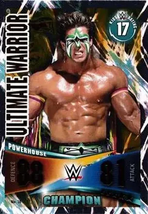 2014 Topps Slam Attax Rivals #16 The Ultimate Warrior