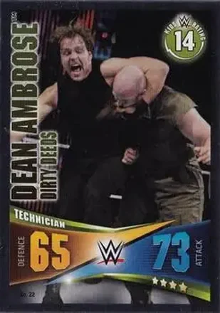 2014 Topps Slam Attax Rivals #22 - Jon Moxley