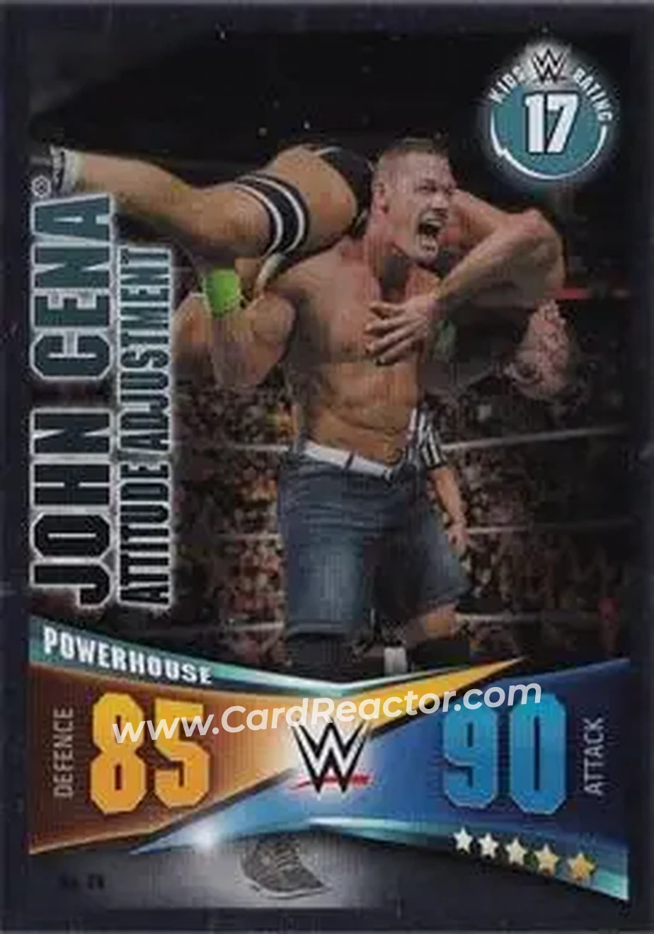 2014 Topps Slam Attax Rivals #28 - John Cena - Front