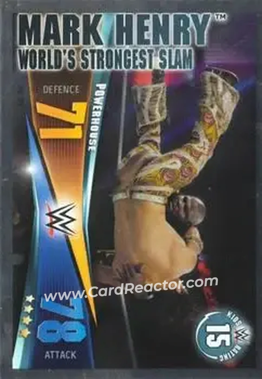 2014 Topps Slam Attax Rivals #30 - Mark Henry - Front