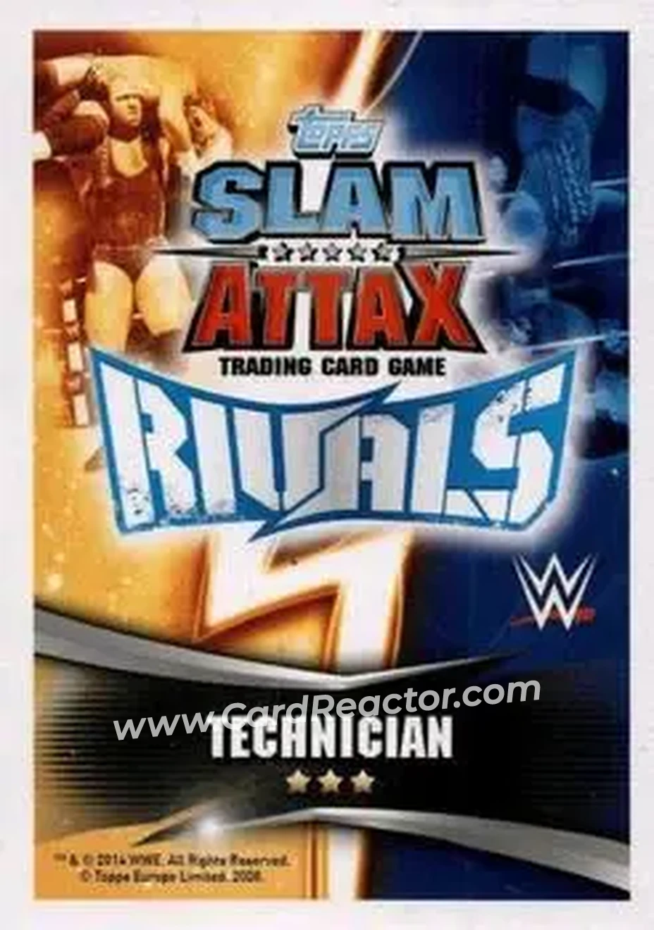 2014 Topps Slam Attax Rivals #31 - Natalya - Back