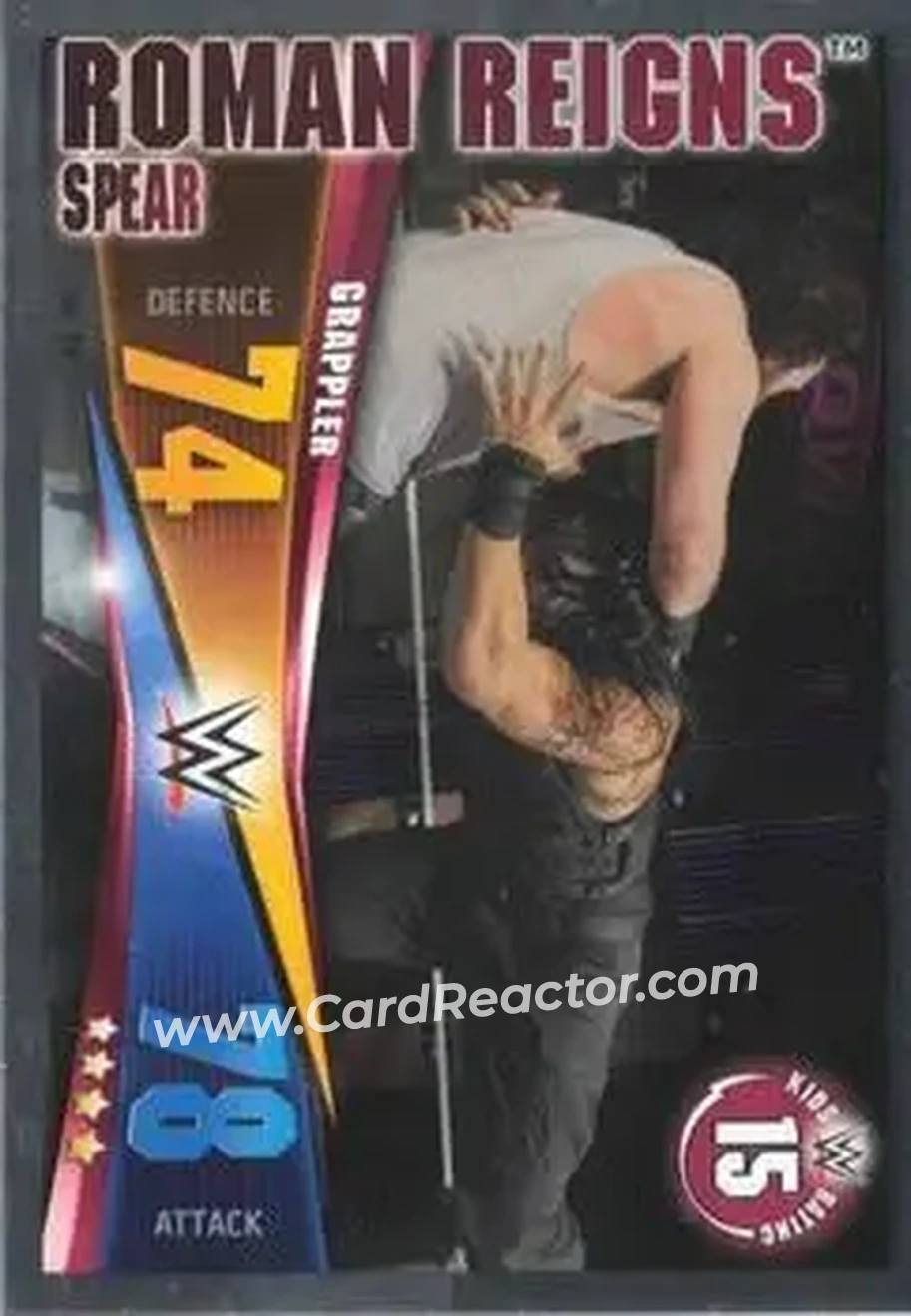 2014 Topps Slam Attax Rivals #34 - Roman Reigns - Front