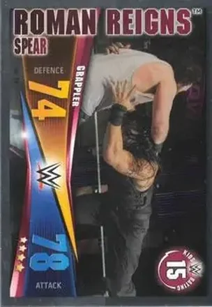 2014 Topps Slam Attax Rivals #34 - Roman Reigns