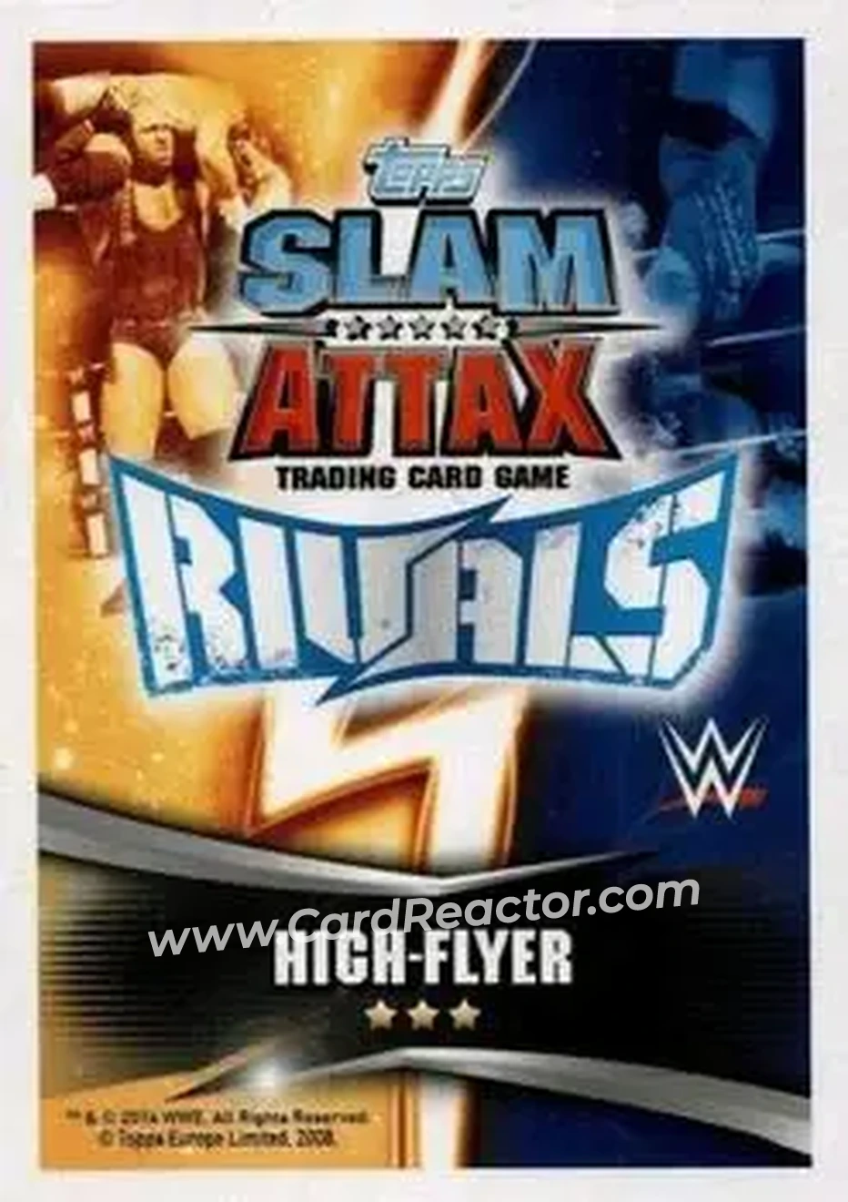 2014 Topps Slam Attax Rivals #35 - R-Truth - Back